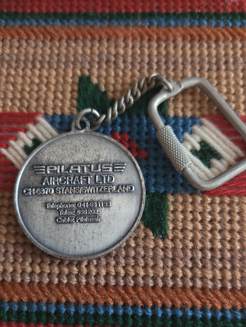 Pilatuse Aircraft Ltd. Keychain
